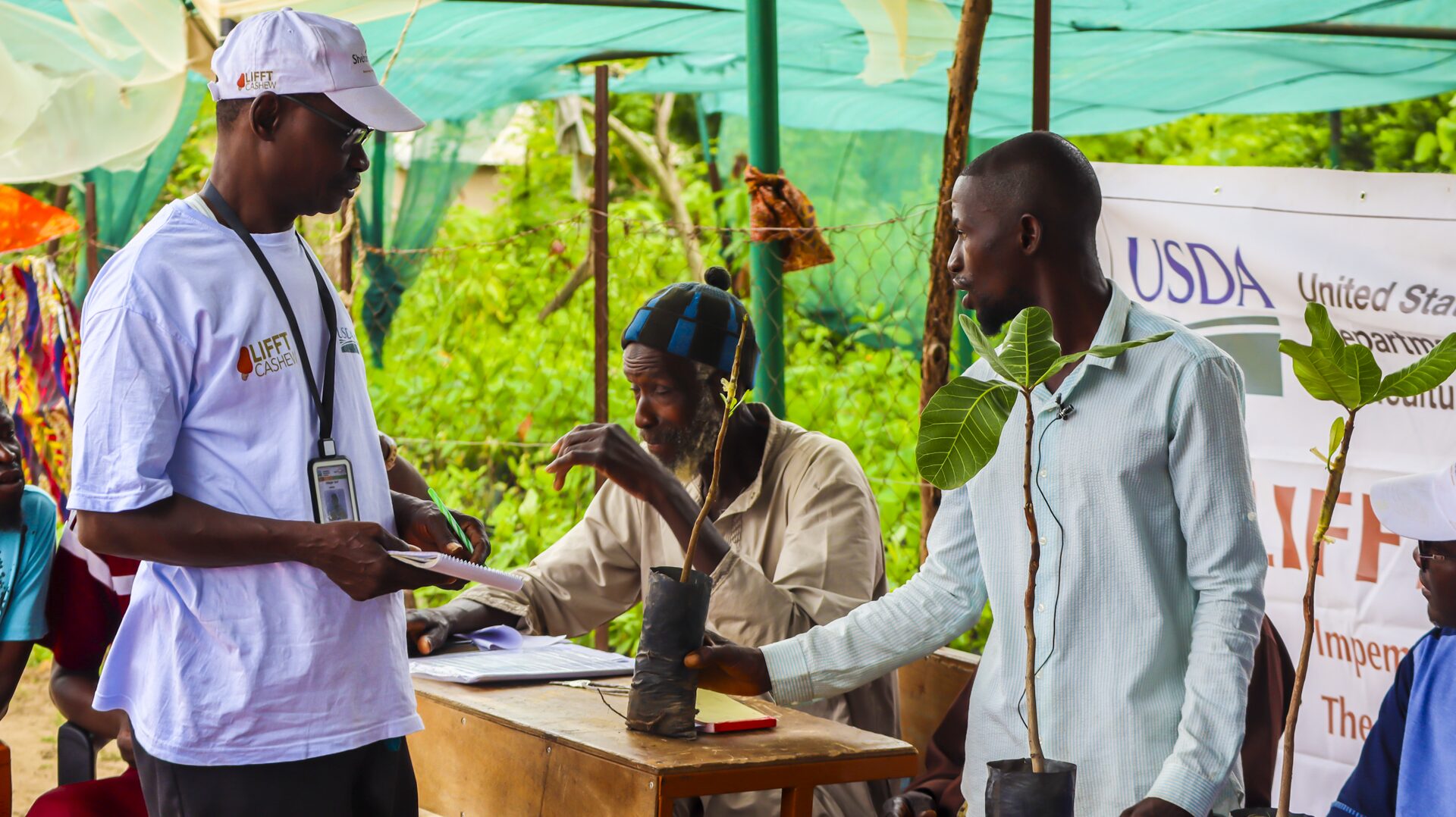 Linking cooperatives with traders, exporter and processors to sign RCN sales contract agreement